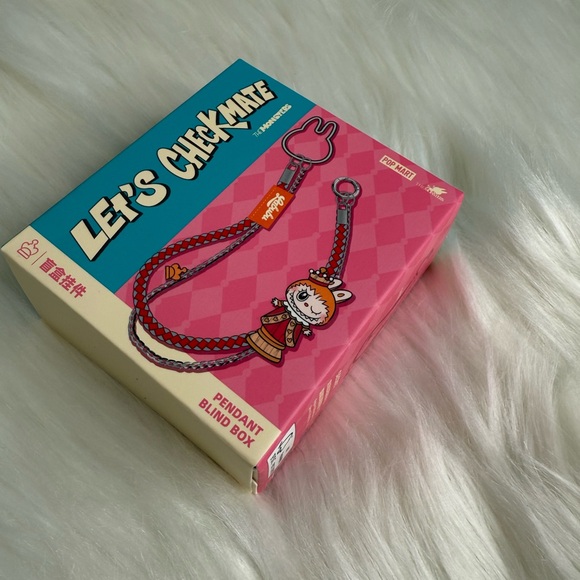 POP MART The Monsters Let's Checkmate Series-Pendant Blind Box Labubu Authentic - Picture 8 of 12